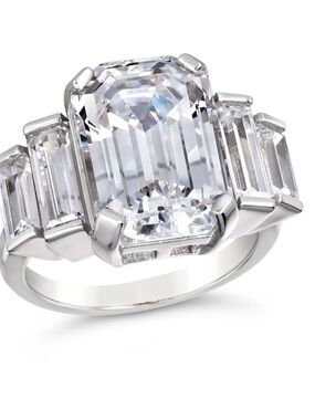 Anna Zuckerman Princess Grace  Emerald-Cut  Ring